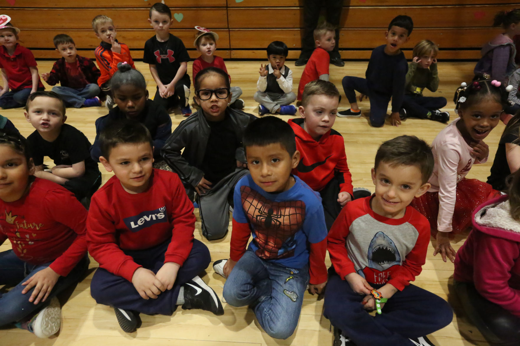 Marsh School dance and jump rope contest